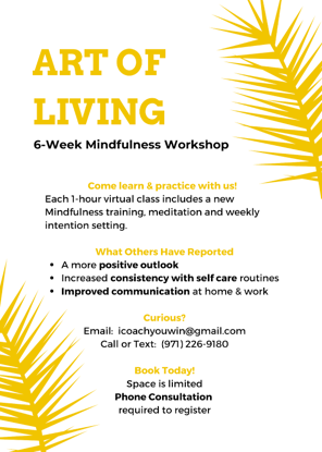 living mindfulness workshop 2